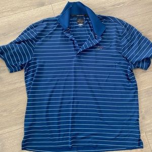 Men’s golf polo. Size L. Blue polo.